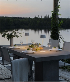 Elegant Slim Portable and Rechargeable Table Lamp - Dimmable