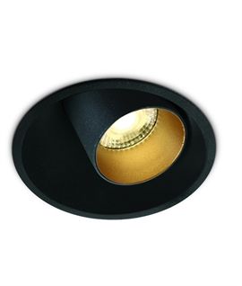 Black 11w COB LED Recessed & Adjustable Spot Light