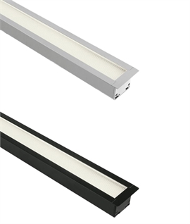 LED Low Glare Recessed 1210mm Linear Profile -  Perfect for Offices