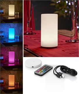 Rechargeable Colour Changing Light - Wireless Charger Included