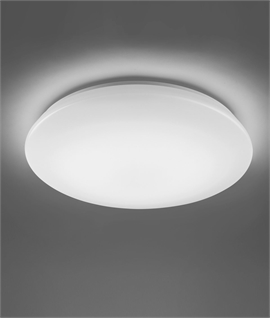 Round LED Ceiling Mounted Light - CCT & Dimmable via Remote 