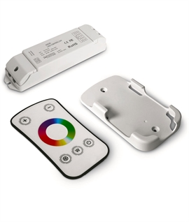 Wireless RF RGB+White Controller for Colour Changing LED Tape & 12-24v Lights