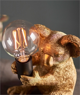 Koala Vintage Gold Table Lamp