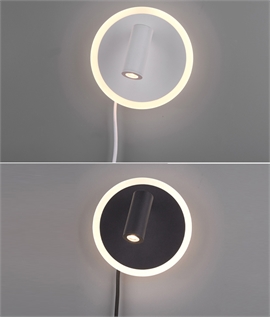 Dual Function Bedside Reading Light and Wall Light All In One