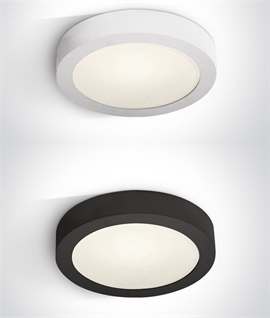 Small & Slim Round Surface Mounted Light - 15w CCT LED 