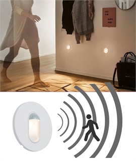 Round Low Level Recessed PIR Sensor LED Light