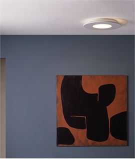 Back-Lit Low Profile Ceiling Light - Warm White LED Lamp