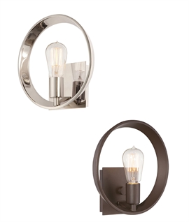 Contemporary Minimalist Bare Lamp Wall Light