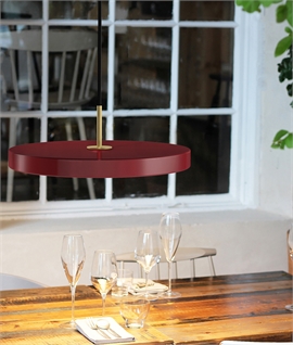 Slim Profile Danish Designed Medium LED Pendant