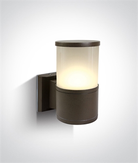 Exterior Wall Light - Tubular Up Light IP54 Rated