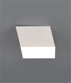 Square LED 10w Ceiling Spotlight with Slanted Design 