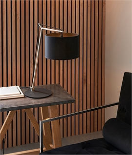 Mid Century Architectural Angular Table Lamp