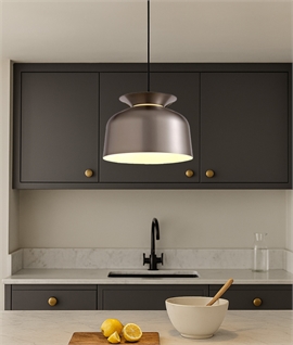 Dome Pendant with Central Spill-Effect