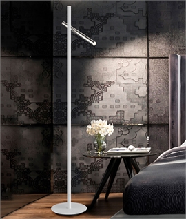 Slimline Modern Dual Function Reading Light - Freestanding