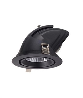 Powerful 24° Beam Recessed Scoop Spotlight - Perfect for Retail or Commercial Galleries
