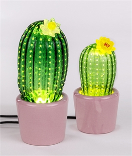Seletti Desert Sunrise - Cactus Handmade Table Lamp 
