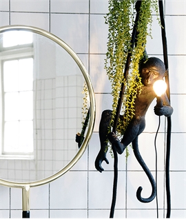 Monkey Ceiling Light for Outdoor Use
