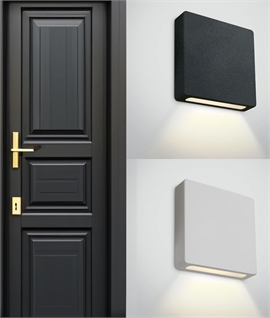 Slim and Small LED Recessed Wall Light - IP65