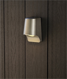 Modern Mast LED Wall Light - Use Inside or Out