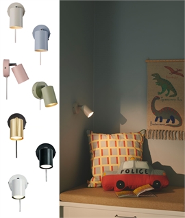 Single Adjustable Switched Spotlight - 7 Colours