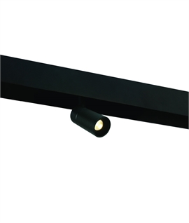 Black Adjustable Single Track Spot for Magnetic Track