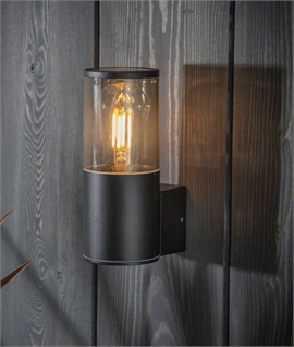 Simple Exterior Wall Light for Decorative LED Lamps - Install Up or Down