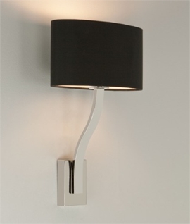 Tall u0026 Slim Wall Light with Shade ...