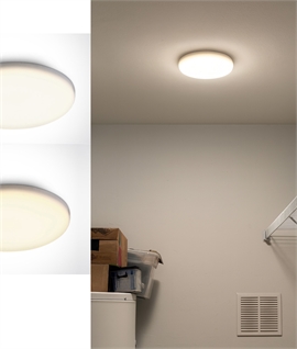 White 15W LED Frameless Ceiling Downlight - IP65 Rated