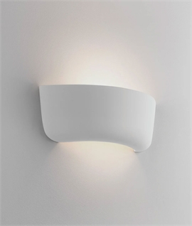 Ceramic Wall Light - Up and Down Wash Lighting