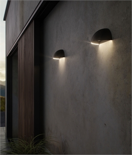 Half Moon Dual LED Smart Exterior Wall Down Light