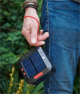 Solar Pack with String Lights, Charger and Light