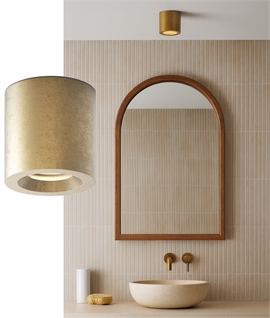 Solid Brass Surface Mounted Round Downlight
