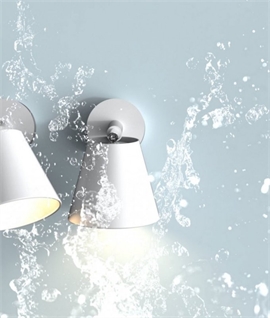 Conical Wall Light with Adjustable Metal Shade For LED Lamps