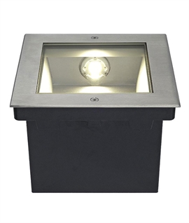 Inground Asymmetrical Floodlight and Uplighter - LED in Warm White