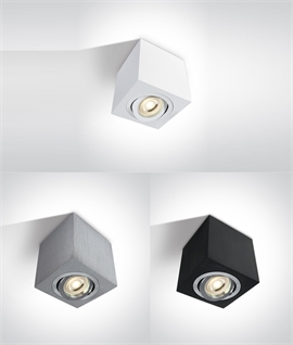 Square Adjustable Lampholder Surface Mounted Downlight