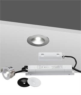 Mini LED Recessed Emergency Exit Downlight Maintained Lamp Fitting 3HR Power Cut 
