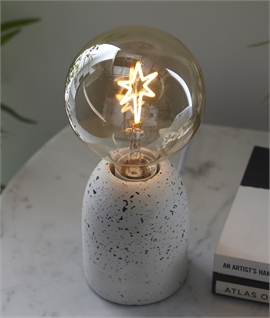 E27 125mm Globe Lamp with STAR LED Filament