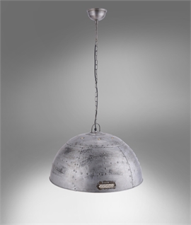 Boilerplate Rustic Domed Light Pendant - Diameter 60cm