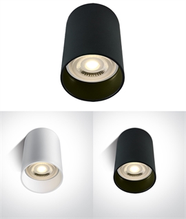 Cylinder Flush Ceiling Downlight - GU10 Lamp