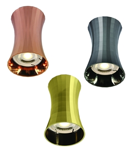 Surface Mounted Cylinder Downlight - 3 Options
