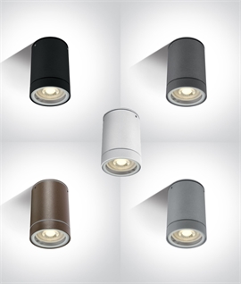 Surface Mounted Cylinder Downlight - 35w GU10 