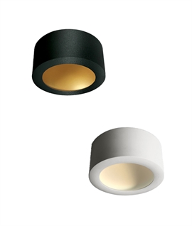 Surface Mounted 16w LED Hidden Light Cylinder - 2 Finishes Surface Mounted 16w LED Hidden Light Cylinder - 2 Finishes