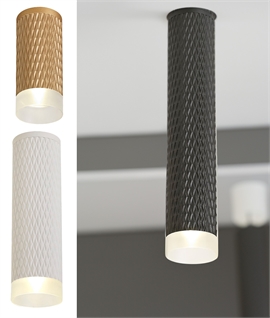 Surface Mounted Ceiling Downlight - Diamond Pattern & 3 Sizes