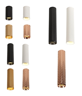 Surface Mounted Diamond Pattern Ceiling Downlight - 3 Sizes