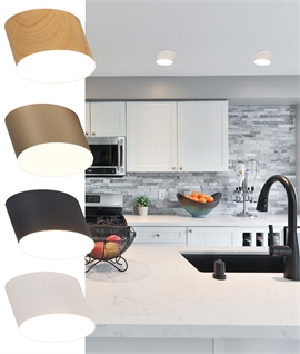 Round LED 10w Ceiling Spotlight with Slanted Design 