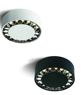 Round Surface Mounted 24w LED Ceiling Spotlight Dia 16cm