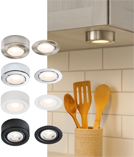 Straight to Mains LED Under Cabinet Light - Surface or Recess Mount