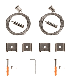 Ceiling Suspension Accessories for Single Circuit Track