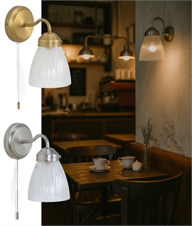 La Parisienne Bathroom Wall Light - IP44 Rated