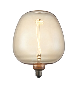 E27 4 Watt LED Bulbous Lamp - Bare Bulb Flex
